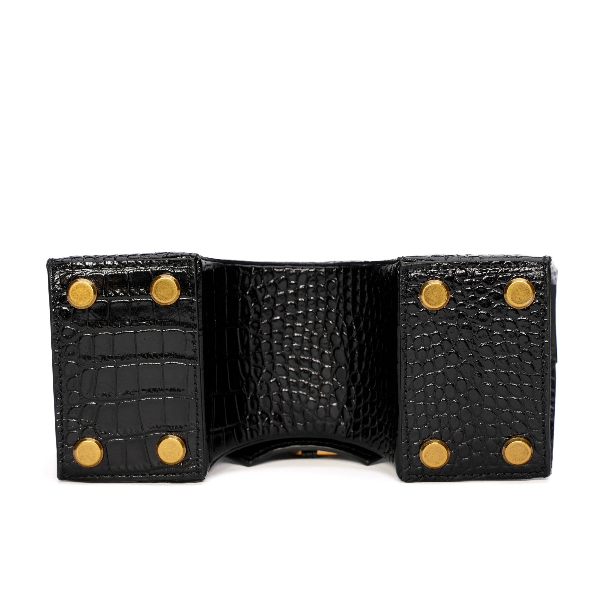 RADOŠ. Alligator bag in crocodile effect leather